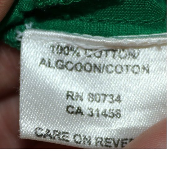 BCBG Max Azria Skirt - Green with Flower Design - Waist 30 - Length 18.5 - Picture 7 of 14